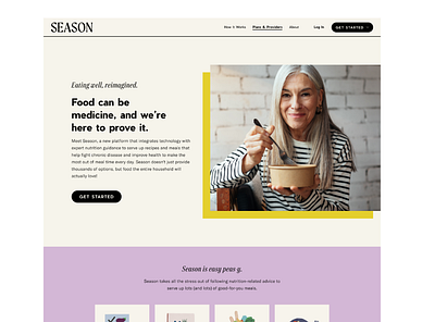 Season Health Website branding design web design wordpress