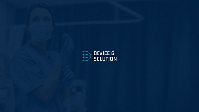 Device & Solution - Logo blue brand brand identity branding clinic design designer doctor graphic design graphic designer health hospital illustration logo logo design logo designer medical ui vector visual identity