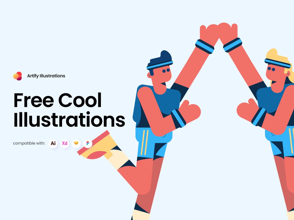Free Cool Illustrations by IconShock & ByPeople on Dribbble