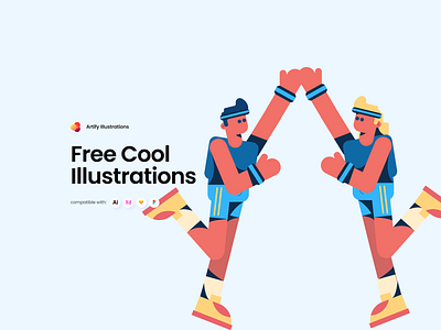 Free Cool Illustrations asbtract colorful free freebie illustration illustrations illustrations design