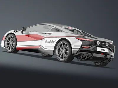 Free McLaren Artura Car Mockup car psd mclaren artura 2022 car mockup