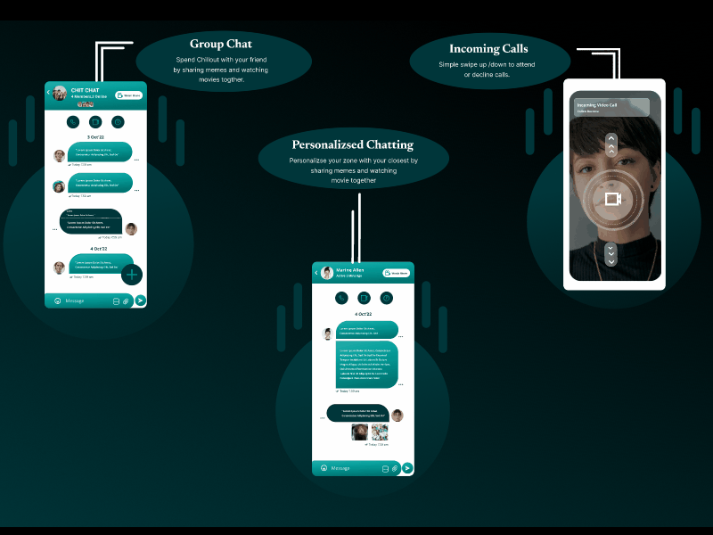 Connect-A Messaging App daily daily ui design typography ui ux