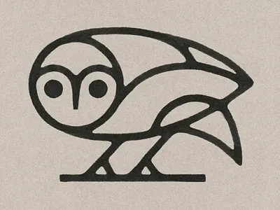 Owl animals bird birds branding design fly font illustration jamescoffman line linework lockup logo owl owls tattoo