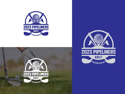 2023 Pipeliners Golf Tournament 2023 pipeliners golf tournament balls banding class club event flag golf initials league logo monogram sports tour tournament