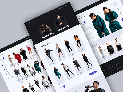 E-commerce Website clothes clothes e commerce e commerce design e commerce shop fashion fashion brand home page online shop online store shop shopping shopping cart store style ui ux web web design website website design