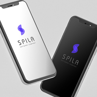 SPILA / Software company branding design graphic design logo minimal monogram
