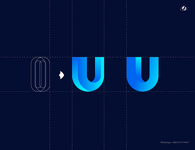 U Logo Design || Modern U logo design || Minimalist