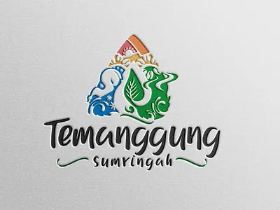 LOGO TEMANGGUNG branding graphic design logo motion graphics