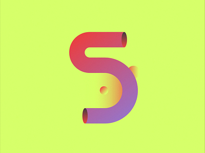 5 36daysoftype animation character illustration letter snake type