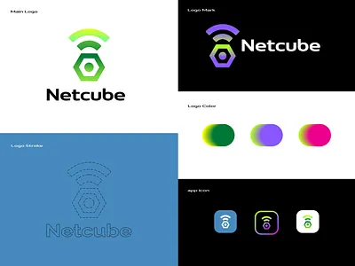 Netcube Abstract Brand Identity Concept 3d a b c d e f g h i j k l m n o p abstract logo animation branding branding identity company logo design free vector logo graphic design icon illustration internet logo logo logo design logo maker mark modern logo q r s t u v w x y z ui