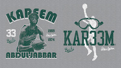 KAREEM - BUCKS apparel art design fashion graphic design lettering t shirt design type typography