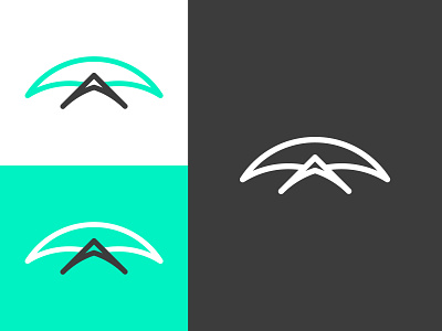Active Bat Logo bat branding icon logo line logo logo logo mark symbol logotype mark monogram negative space symbol
