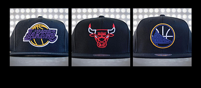 NBA - NEON LOGO HEADWEAR apparel design fashion graphic design headwear logo nba