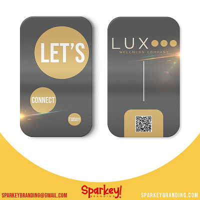 Lux Wellness Business Cards