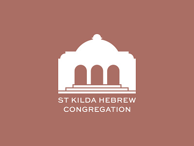 St Kilda Hebrew Congregation Logo - Copper brand branding design graphic design illustration logo type typography