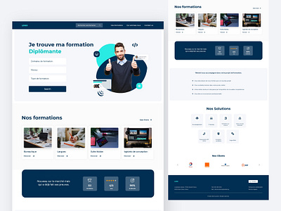 Course Learning Website app design graphic design illustration minimal ui ux vector