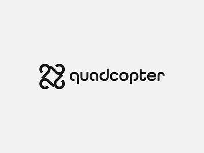 Quadcopter Logo Design aerial bold branding business company design drone icon identity letter q logo logomark modern quadcopter quadrocopter simple startup symbol tech technology