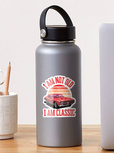 I AM NOT OLD , I AM CLASSIC art branding characterdesigndoodle childrens design digital graphic design illustration porfolio