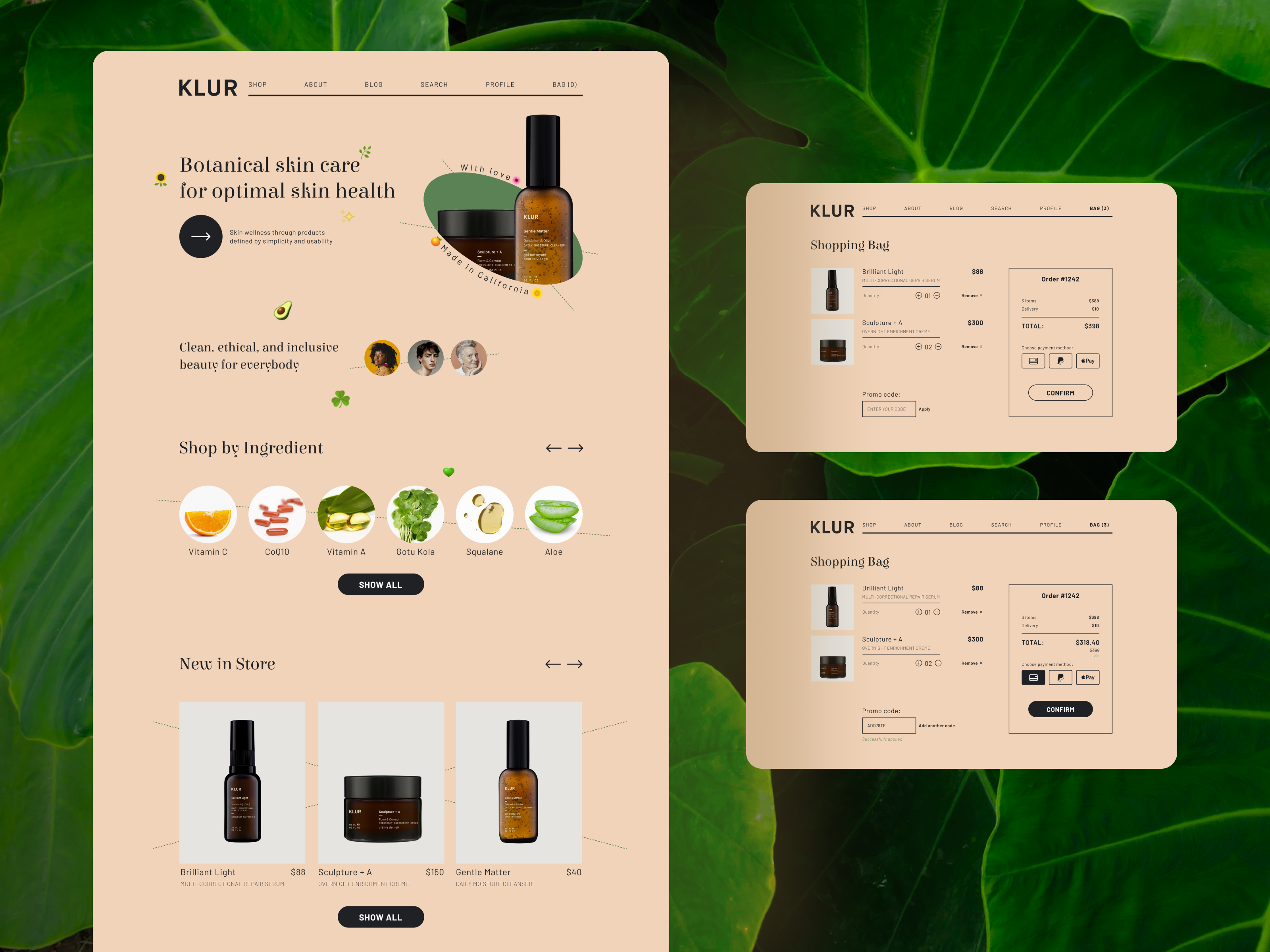 Example of Landing Page Design