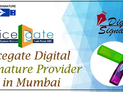 icegate Digital Signature provider in Mumbai dda dgft dsc epf icegate mumbai