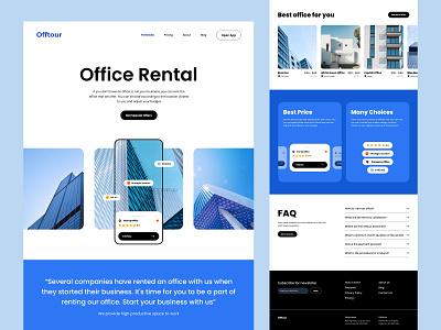 Office Rental designs, themes, templates and downloadable graphic elements  on Dribbble