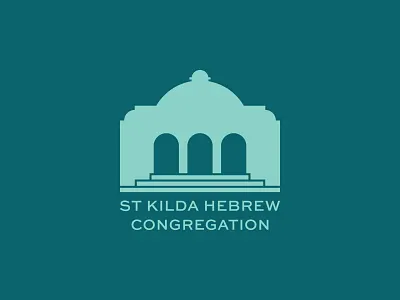 St Kilda Hebrew Congregation Logo - Ocean and Mint brand branding design graphic design illustration logo type typography