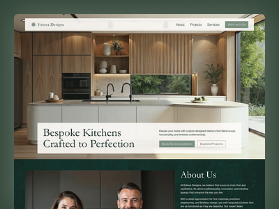 Esteva Designs – Luxury Eco-Friendly Kitchen Web Design australia sustainability