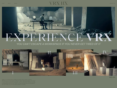 VRX IIV - Virtual Reality Meta Spaces ai animation architecture gallery interior web