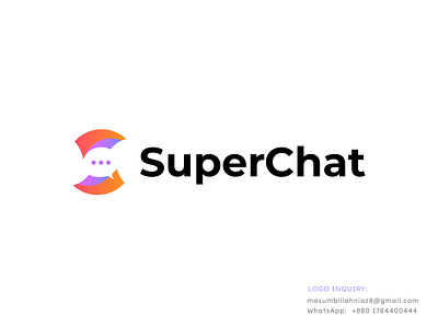 chat-logo, messeging-app-logo, branding design, s-logo brand identity branding chat logo design graphic design letter s logo logo logo design logos message messaging app logo minimal minimalist slogo social media talk vector