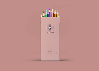 Free Colour Pencil Box Packaging Mockup animation branding color design design template designs free graphic design illustration logo mockup packaging pencil psd psd mockup ui web