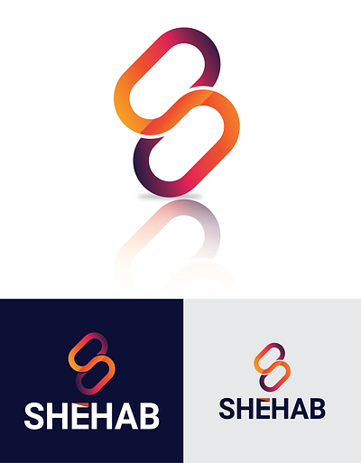 S letter Modern Logo for SHEHAB agency logo building logo gradient logo graphic design logo logo design modern logo s color logo s gradient logo s letter s letter logo s logo