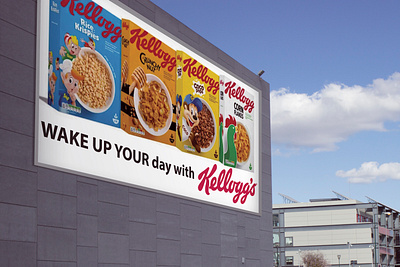 Kellogg's Billboard Mockup 1