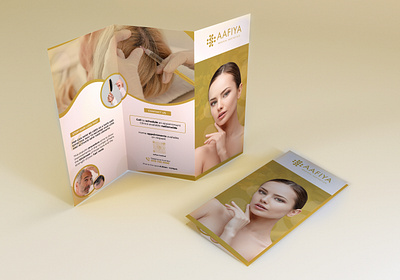 Flyer Design For Medical Aesthetics ads design advertisement brochure design flyer graphic design medical design print design tri fold brochure