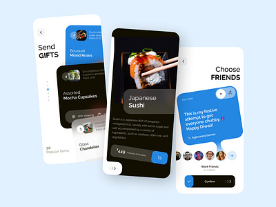 Sushi🍣 - Mobile App delivery delivery food dish food japanese food restaurant sushi