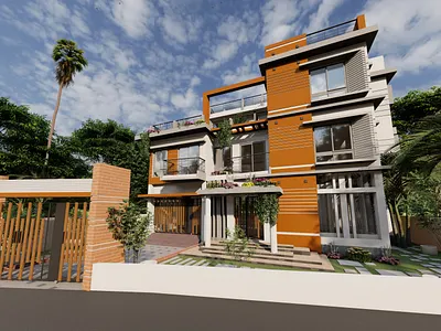 Potiya Own ResiDence 1 _ _ _- - 2022 3d design