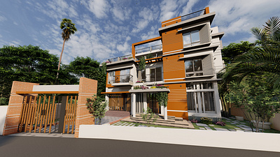 Potiya Own ResiDence 1 _ _ _- - 2022 3d design