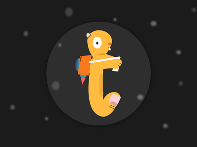 Tumblr app icon alien animation art concept creature figma graphic design icon illustration logo peace socialmedia space tumblr ui weird