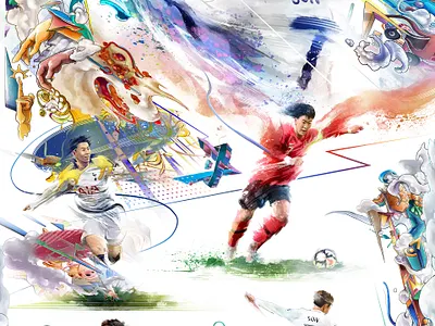 Son Heung Min artwork - 손흥민 작품 스포츠아트 artwork illustration illustrator kaze park kazepark son son heungmin 손흥민 선수 손흥민 아티스트 손흥민 작품 스포츠그림 스포츠아트 스포츠아티스트 스포츠작가 스포츠작품 축구그림작가 축구아티스트 축구일러스트 축구작가 축구작품