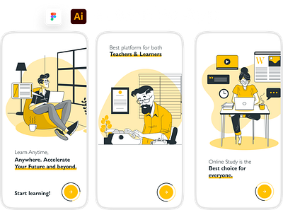 UX UI eLearning App