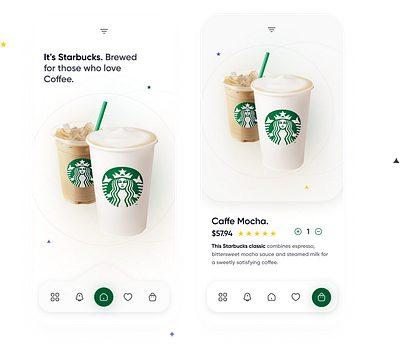 UX UI Coffee Apps