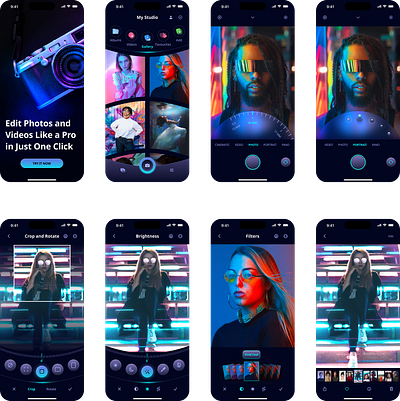 UX UI PHOTO APPS