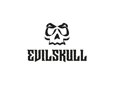ES Evil Skull dark e es evil logo s se skull