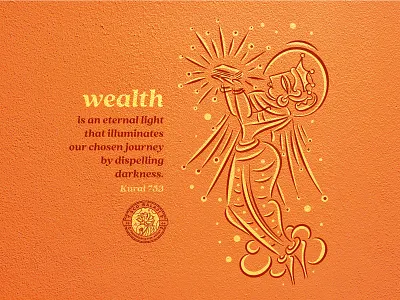 Wealth | Thirukkural Illustration artpreneur program india indian folk art indian illustrator poem scd balaji tamil thirukkural thirukkural illustrations wealth women