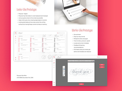 Calligrapher iPad app app calligraphy georgia tech human computer interaction learning tool looks like prototype product design works like prototype