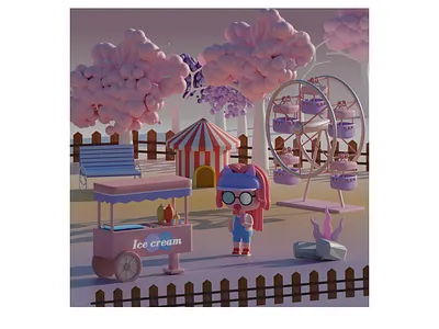 Pink world 3d