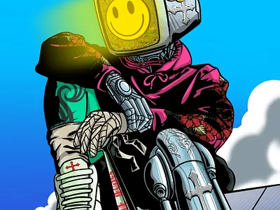 WATCHER #4 branding graphic design illustration