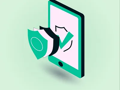 Safety illustration ui vector