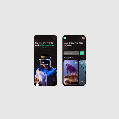 Virtual Reality 073 challenge dailyui design