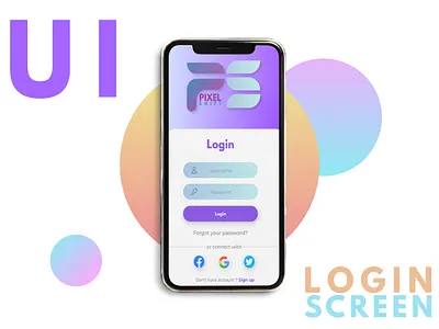 App UI Design app apparel brand branding company design fashion graphic design illustration logo ui ux