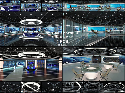 TV Studio Collection Vol 7 - 4 PCS